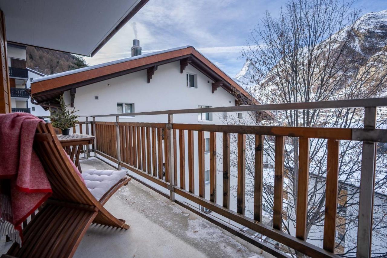 Modern Apartment With Matterhorn View Zermatt Exterior foto